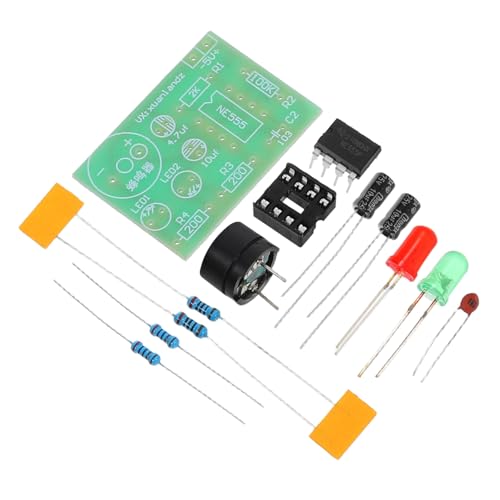 SOLUSTRE 3 Stück Elektronischer Bausatz Elektronik-lernset Elektronischer Komponentensatz Diy-lötübungsset Elektronikbausatz Selber Machen Epoxidharz von SOLUSTRE