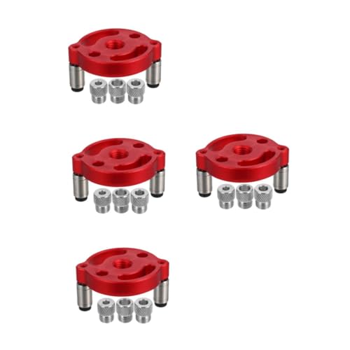 SOLUSTRE 4 Sätze Bohrwerkzeuge Für Die Holzbearbeitung Seitliche Standardausrüstung Tragbare Lochstanz Flickausrüstung Bohrersuchgerät Für Die Holzbearbeitung Bohrersuchgerät von SOLUSTRE