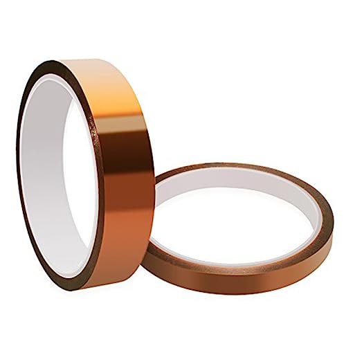 SOLUSTRE 4 Stück Temperaturband silikonband insulation tape hochtemperatur klebeband Hitzebeständiges Klebeband Isolierband für Elektronik Klebeband für Elektronik Soldering tape Wärmeband von SOLUSTRE