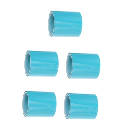 SOLUSTRE 5 Rollen Spurloses Klebeband UV Klebeband DIY Handwerksklebeband UV-Klebeband Epoxy-Klebeband modellbau klebeband Lünetten aus Harz Band Masse Harzband das Haustier Sky-blue von SOLUSTRE