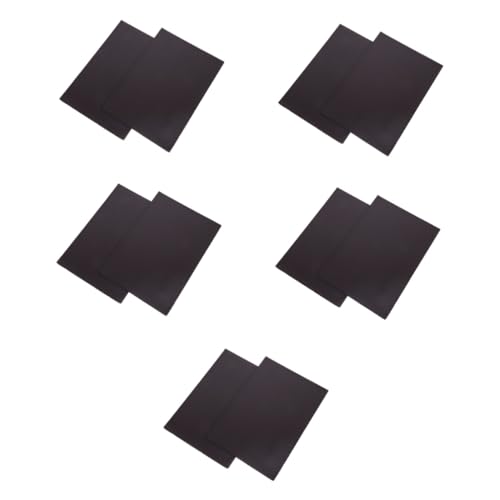 SOLUSTRE 5 Sätze Kühlschrankmagnet Bastelmagnete Quadratische Magnete Klebriger Kleber Klebeband Selbstklebend Magnetpunkte Magnetband Selbstklebend Haftmagnet Magnetisch Black 2 Stücke * 5 von SOLUSTRE