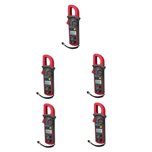 SOLUSTRE 5St Digitales Zangenmultimeter strommessung Voltimetro digital Rotationsmesser Voltmeter und Multimeter DC-Amperemeter-Klemme Ohmmeter Multimeter DC-Verstärkerklemme Plastik von SOLUSTRE