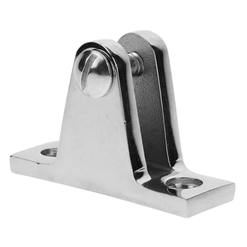 SOLUSTRE Bergtyp Ersatzhardware Scharnierhalterung Für Bootsdecks Meeresteil Deckscharnier Boot-hardware Scharniere Für Bootsdecks Marine-hardware Silver Rostfreier Stahl von SOLUSTRE