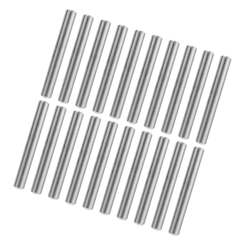 SOLUSTRE Edelstahl Passstifte Zylindrische Positionierungs Passstifte Für Regalstützen Stützen Für Etagenbetten Dübelstifte Für Regalhalterungen von SOLUSTRE