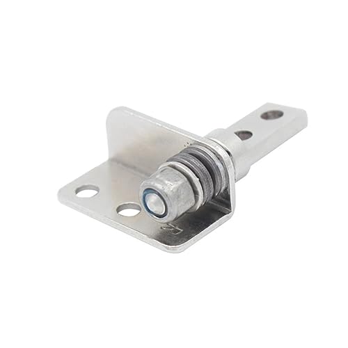 SOLUSTRE Türdrehpunkt klappbügel Display Rotating Hinge White Hinge Practical Hinge Luft stoppt Stopper Griffe zuschlagen Scharnier für Tür Drehscharnier der Tür Möbelscharniere Weiß von SOLUSTRE