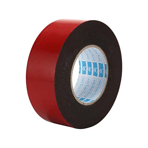 SOLUSTRE doppelseitiges klebeband double sided tape klebeband doppelseitig klebeband-doppelseitig klebefolie doppelseitig waterproof tape klebeband hitzebeständig Klebeband für auto rot von SOLUSTRE