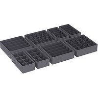 8 SONGMICS Ordnungsboxen grau 48,0 x 64,0 x 10,0 cm von SONGMICS