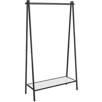 SONGMICS Kleiderständer HSR23BK schwarz Metall 92,5 x 153,0 cm von SONGMICS