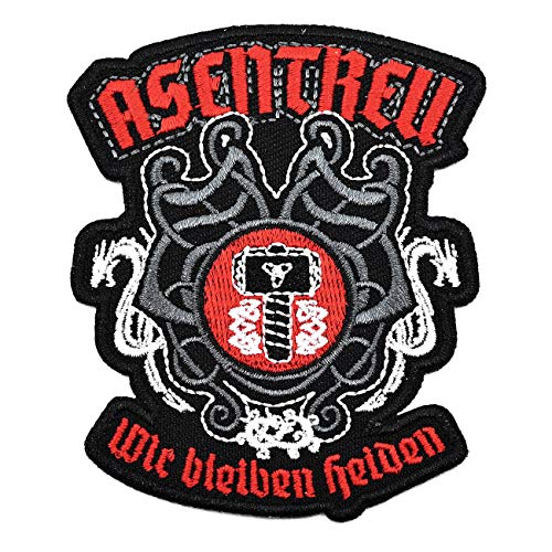 Aufnäher Aufbügler Patch Asentreu Walhalla Asen nordische Götter Walhalla von SONS OF ODIN