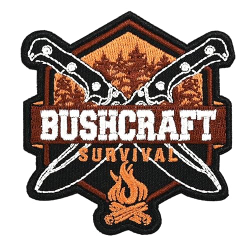 Aufnäher Aufbügler Patch Bushcraft Survival Outdoor Wikinger von SONS OF ODIN