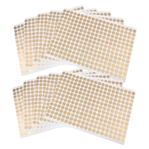 SOPOTUTU 1 Satz Goldenes Kupferpapier Etikett Punkt Kreisförmiger Punkt Runde Kleine Kreise Farbe Blau Aufkleber Selbstklebende Etiketten Entfernbare Codierungsnummern 10 Blatt SOPOTUTU 1 Satz Goldenes Kupferpapier Etikett Punkt Kreisförmiger Punkt Runde Kleine Kreise Farbe Blau Aufkleber Selbstklebende Etiketten Entfernbare Codierungsnummern 10 Blatt von SOPOTUTU