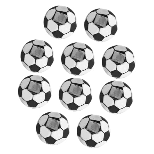 SOPOTUTU 10 Stück Fußballspitzer Kleine Manuelle Stiftspitzer Bleistiftspitzer Eyeliner Bleistiftspitzer Kunststoff Bleistiftspitzer Studenten Bleistiftspitzer Stahl SOPOTUTU 10 Stück Fußballspitzer Kleine Manuelle Stiftspitzer Bleistiftspitzer Eyeliner Bleistiftspitzer Kunststoff Bleistiftspitzer Studenten Bleistiftspitzer Stahl von SOPOTUTU