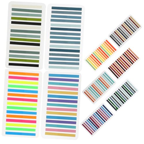 SOPOTUTU 10 Stück Teiliges Bunte Selbstklebende Lesestreifen Schmale Transparente Index Tabs für Schule und Büro Beschreibbar Wasserfest Farbige Haftmarker zum Lesen und Markieren SOPOTUTU 10 Stück Teiliges Bunte Selbstklebende Lesestreifen Schmale Transparente Index Tabs für Schule und Büro Beschreibbar Wasserfest Farbige Haftmarker zum Lesen und Markieren von SOPOTUTU