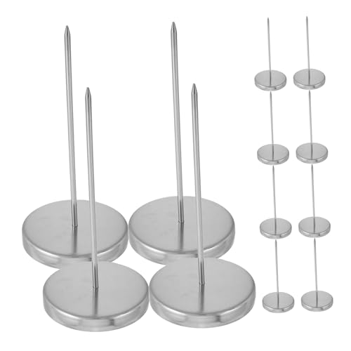 SOPOTUTU 12 Stück Papiereinleger Geldscheinklammerhalter Metallgabeln Küchentickethalter Spike Stick Quittungen Gerader Stangenhalter Scheck Organizer Scheckklammerhalter SOPOTUTU 12 Stück Papiereinleger Geldscheinklammerhalter Metallgabeln Küchentickethalter Spike Stick Quittungen Gerader Stangenhalter Scheck Organizer Scheckklammerhalter von SOPOTUTU