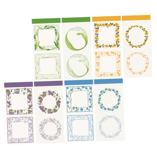 SOPOTUTU 4 Sätze Vintage Scrapbook Papier Teilig Dekoratives Background Paper mit Pflanzenmotiven Gerissene Vielseitig für DIY Notizbuch Grußkarten Verpackung Handliches Bastelpapier SOPOTUTU 4 Sätze Vintage Scrapbook Papier Teilig Dekoratives Background Paper mit Pflanzenmotiven Gerissene Vielseitig für DIY Notizbuch Grußkarten Verpackung Handliches Bastelpapier von SOPOTUTU