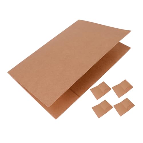 SOPOTUTU 5 Stück Einzeltasche Für Aktenordner Schlüssel Dokumentenmappen Aus Papier Im A4-format Wiederverwendbar Dokumentieren Ordner-organizer Für Den Schreibtisch Weiß Kraftpapier Brown SOPOTUTU 5 Stück Einzeltasche Für Aktenordner Schlüssel Dokumentenmappen Aus Papier Im A4-format Wiederverwendbar Dokumentieren Ordner-organizer Für Den Schreibtisch Weiß Kraftpapier Brown von SOPOTUTU