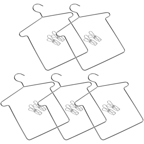 SOPOTUTU 5sätze Puppen-kleiderbügel Für Puppen Hänger Mit Clips Für Kleidung Und Hosen Für Puppenhaus-zubehör Und Spielzeug-Ordnung SOPOTUTU 5sätze Puppen-kleiderbügel Für Puppen Hänger Mit Clips Für Kleidung Und Hosen Für Puppenhaus-zubehör Und Spielzeug-Ordnung von SOPOTUTU