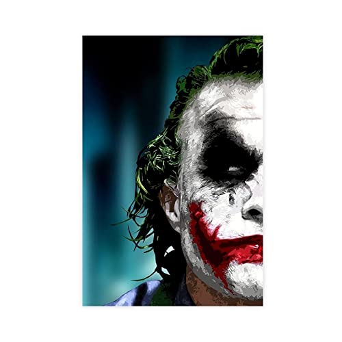 Malen nach Zahlen Joker Leinwand Poster Schlafzimmer Dekor Sport Landschaft Büro Zimmer Dekor Geschenk ungerahmt 50 x 75 cm von SORECI