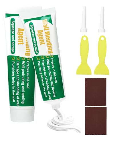 SOSALUK Fugenfüller für Loch, Wand, Weiß, 200 g, zum Verstopfen, für Mund, Loch, Wand, Pasten, Wand-Reparatur, Wand-Reparatur, Weiß von SOSALUK