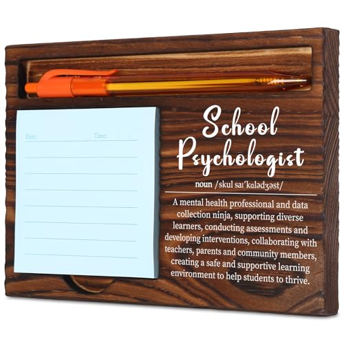 Schulpsychologen Geschenke für Frauen, Schulpsychologe, Büro, Dankeschön-Geschenke für Schule, Psychologen, lustige Schreibtischschilder für Schulberatung, Büro, Schreibtisch, selbstklebende von SOSREBEDR