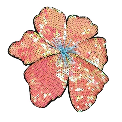 SOUTHJIELING Glitzernde Blume Pailletten Aufnähen auf Patches für verschiedene Kleidung Stage Kostüm Glitter Dekorative von SOUTHJIELING