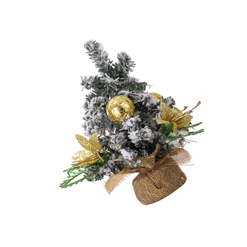 SOUTHJIELING Weihnachtsbaum-Figur aus Plüsch, Tischdekoration, individualisiert, mit weichem Akzent für Schreibtisch oder Nachttische von SOUTHJIELING