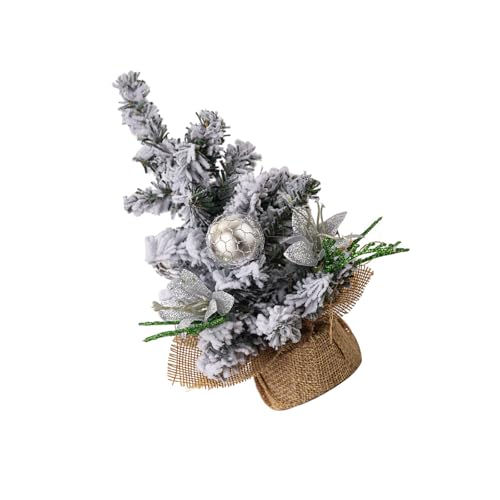 SOUTHJIELING Weihnachtsbaum-Figur aus Plüsch, Tischdekoration, individualisiert, mit weichem Akzent für Schreibtisch oder Nachttische von SOUTHJIELING