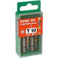 SPAX® T10 T-STAR Plus Bit, 5 St. von SPAX®