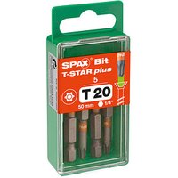 SPAX® T20 T-STAR  Plus Bits, 5 St. von SPAX®