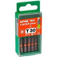 SPAX® T30 T-STAR  Plus Bits, 5 St. von SPAX®