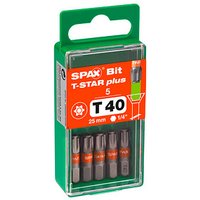 5 SPAX® T40 T-STAR  Plus Bits, 5 St. von SPAX®