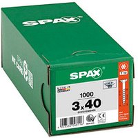 SPAX® Universalschrauben T10 Senkkopf WIROX 40mm  x 3,0 mm, 1000 St. von SPAX®