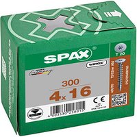 SPAX® Rückwandschrauben T20 Flachkopf WIROX 16mm  x 4 mm, 300 St. von SPAX®