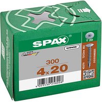 SPAX® Rückwandschrauben T20 Flachkopf WIROX 4 mm x 20mm, 300 St. von SPAX®