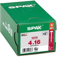 SPAX® Universalschrauben T20 Halbrundkopf WIROX 16mm  x 4 mm, 1000 St. von SPAX®