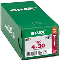 SPAX® Universalschrauben T20 Halbrundkopf WIROX 4 mm x 30 mm, 1000 St. von SPAX®