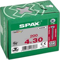 SPAX® Universalschrauben T20 Halbrundkopf WIROX 30mm  x 4 mm, 200 St. von SPAX®