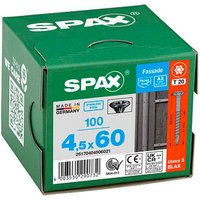 SPAX® Fassadenschrauben T20 Linsenkopf BLAX A2 4,5 mm x 60 mm, 100 St. von SPAX®