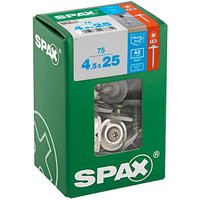 SPAX® Spenglerschrauben T20 Linsensenkkopf A2 8 mm x 25 mm, 75 St. von SPAX®