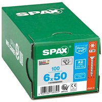 SPAX® Universalschrauben T20 Senkkopf BLANK A2 60mm  x 6 mm, 100 St. von SPAX®