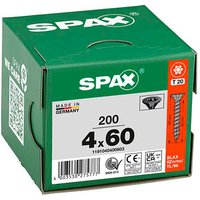 SPAX® Universalschrauben T20 Senkkopf BLAX 60mm  x 4 mm, 200 St. von SPAX®