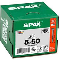 SPAX® Universalschrauben T20 Senkkopf BLAX 50mm  x 5 mm, 200 St. von SPAX®