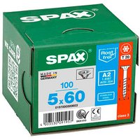 SPAX® Universalschrauben T20 Senkkopf Edelstahl A2 60mm  x 5 mm, 100 St. von SPAX®