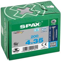 SPAX® Universalschrauben T20 Senkkopf Edelstahl A2 35mm  x 4 mm, 200 St. von SPAX®