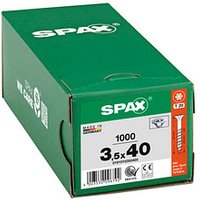 SPAX® Universalschrauben T20 Senkkopf WIROX 3,5 mm x 40 mm, 1000 St. von SPAX®