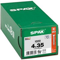 SPAX® Universalschrauben T20 Senkkopf WIROX 35mm  x 4 mm, 1000 St. von SPAX®