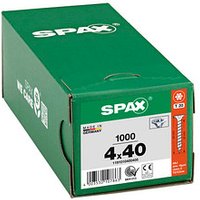 SPAX® Universalschrauben T20 Senkkopf WIROX 4 mm x 40 mm, 1000 St. von SPAX®