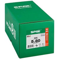 SPAX® Universalschrauben T20 Senkkopf WIROX 80mm  x 5 mm, 200 St. von SPAX®