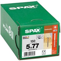 SPAX® Universalschrauben T20 Tellerkopf WIROX 77mm  x 5 mm, 150 St. von SPAX®