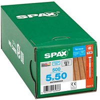 SPAX® Terrassenschrauben T25 Zylinderkopf Edelstahl A2 50mm  x 5 mm, 500 St. von SPAX®